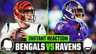 NFL Week 10 TNF Instant Reaction  Cincinnati Bengals vs Baltimore Ravens [upl. by Stoat]