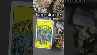 Tarot TAGESKARTE 29 Oktober 2024 [upl. by Oelak]