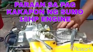 PARAAN SA PAG KAPON NG SUMO RATO 18HP ENGINE [upl. by Bently]