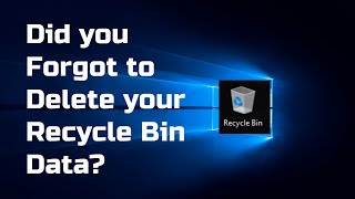 How to Empty Recycle Bin Automatically in Windows 10  Windows Task Scheduler [upl. by Akenet]