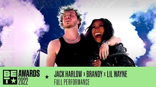 BET Legends Brandy amp Lil Wayne Join Jack Harlow For The Culture  BET Awards 22 [upl. by Jan651]