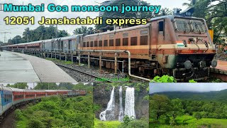 12051 Janshatabdi Express Train Information  Dadar to Madgaon Indian Railways [upl. by Martino]