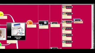 mindmapping  Mindjet MindManager calendar 2014 english version [upl. by Lainad]