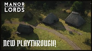 New Playthrough  Manor Lords  Ep1 [upl. by Emmalyn]