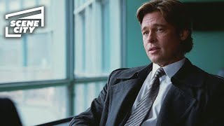 Moneyball Thats My Offer Brad Pitt 4K HD Clip  With Captions [upl. by Euphemie779]