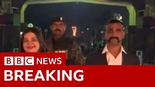 Kashmir captured Indian pilot freed by Pakistan  BBC News [upl. by Sanfo608]