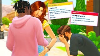 REALISTIC CONFESS TO CHEATING MOD😡💔  THE SIMS 4  REVIEW [upl. by Ocramed]