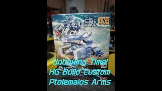 Unboxing Time HG Build Custom Ptolemaios Arms [upl. by Vevay]