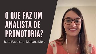 O que faz um analista de promotoria analista do mp [upl. by Airelav]