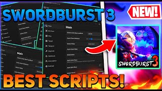 Swordburst 3 Script GUI  Hack Auto Farm Kill Aura Auto Quest And More PASTEBIN 2024 [upl. by Attelocin]