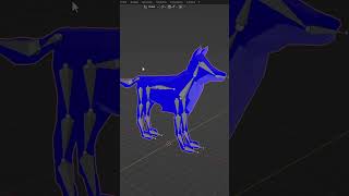 Fixing Bones That Control Both Legs blender animation rigging [upl. by Mayman]