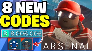 9 NEW⚠️ ARSENAL ROBLOX CODES 2024  ARSENAL CODES [upl. by Mauve832]