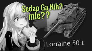 Lorraine 50 T Tank Tier 9 Kertas Berlapis Baja Damage Tungsten  World of Tanks Blitz [upl. by Phaih]