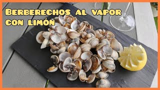 BERBERECHOS al vapor con LIMÓN 🍋 [upl. by Anatolio]