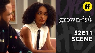 grownish Season 2 Episode 11  Zoey Gets Cut Off  Freeform [upl. by Atikahc74]