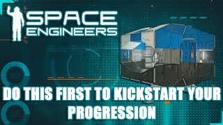 Jump Start Your Progression In Space Engineers [upl. by Fiore]