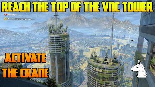 Lets Play Dying Light 2 43 Broadcast  Reach the Top of the VNC Tower  Activate the Crane [upl. by Anthiathia]