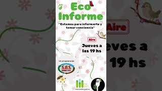 ECO INFORME tips ambientales 29 8 24 [upl. by Anitnegra701]