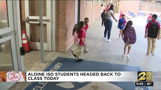 Aldine ISD headed back to school [upl. by Asel183]