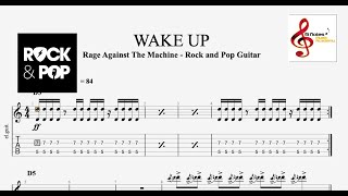 Rage Against The Machine  WAKE UP  Trinity Rock amp Pop Guitar  Grade 5  DEMO TRACK [upl. by Aniuqahs]