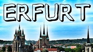 Erfurt Sehenswürdigkeiten in 5 Stunden ᴴᴰ [upl. by Jaquelin]