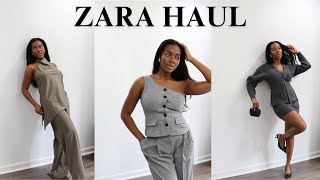 ZARA HAUL  elevating your wardrobe  Octavia B [upl. by Freya]