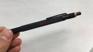 Pencil Review Rotring 800 [upl. by Airdnat]