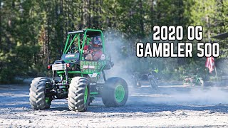 Ripping a Mini Grave Digger and Mini Bike Riding at the Gambler 500 [upl. by Marrissa]