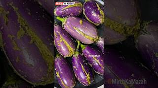 Keto Bharwa Baingan Recipe Gutti Vankaya Fry Stuffed EggplantBaingan Stuffed Baingan Fry Recipe [upl. by Melany652]