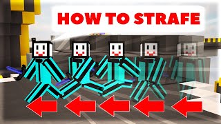 How To Strafe in Minecraft 189 PvP Guide  Tutorial Hypixel Duels [upl. by Rocky]