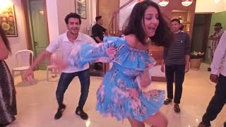 Akshita dancing with param part3  Arpit vlog  ishq par zor nahin  behind the scenc  ishqaan [upl. by Doscher]