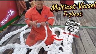 Procedure How to Splice Mooring Rope❗ [upl. by Adigun]