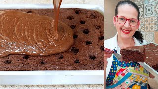 MEXEU TÁ PRONTO ESSE É O BOLO MAIS CHOCOLATUDO E FOFINHO QUE EXISTE DELICIOSO  Isamara Amâncio [upl. by Ahsienot]