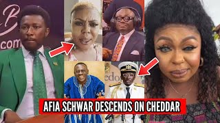 Cheddar Clashes with Afia Schwar on Radio in a Hot Argument  Akrobeto interviews Cheddar [upl. by Miner]