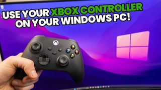 How to Connect Your Xbox Series XS Controller to Your Windows PC EASY  SCG [upl. by Ellicott]