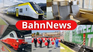 Völlig neues Innendesign für ICEs 130 neue Dostos für BW FlixTrain nach Basel uvm  BahnNews Mai [upl. by Limaj597]