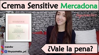 Crema Sensitive Mercadona con vitamina K Ox ¿Su mejor crema para pieles sensibles tinycosmetics [upl. by Adiarf]