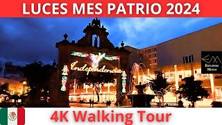 ZAPOPAN Luces Septiembre 2024 4K Walking Tour  Jalisco 🇲🇽 [upl. by Jewel603]