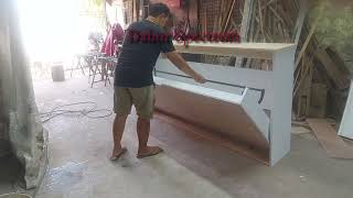 DIY horizontal murphy bed by dabor [upl. by Esnahc]