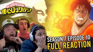 Wounded Heroes  My Hero Academia Season 7 Episode 10 REACTION [upl. by Naret]