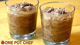 Ultimate Nutella Chocolate Mousse  One Pot Chef [upl. by Mackey94]