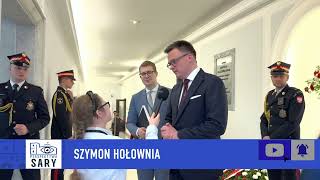 Szymon Hołownia w Perspektywie Sary [upl. by Anaerda]