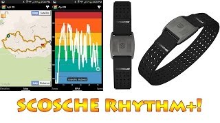 Scosche Rhythm Armband Heart Rate Monitor [upl. by Arrad]