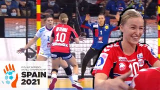 Stine Oftedal Highlights from Final World Championship 2021 Spain [upl. by Uon906]