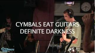 Cymbals Eat Guitars  quotDefinite Darknessquot Live at WFUV [upl. by Daitzman]