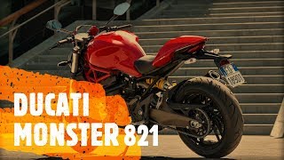 Ducati Monster 821 İncelemesi  Review [upl. by Ddart]