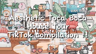 Aesthetic Toca Boca House Tour TikTok Compilation  ☁️🌱 [upl. by Bergren]