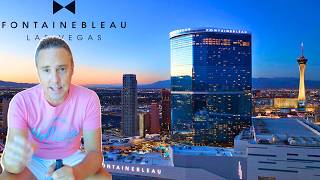 I Stay In The Newest Luxury Resort In Las Vegas  Fontainebleau Las Vegas [upl. by Nahsyar]