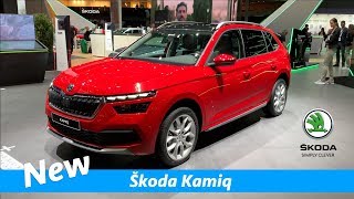 New Škoda Kamiq 2019  FIRST look interiorexterior [upl. by Ahsinotna201]