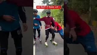 ❤️👈PROFESSIONAL SKATING COACH RIHAN ALI SKITE skating training popular video like subscribe 🎿 [upl. by Polinski]